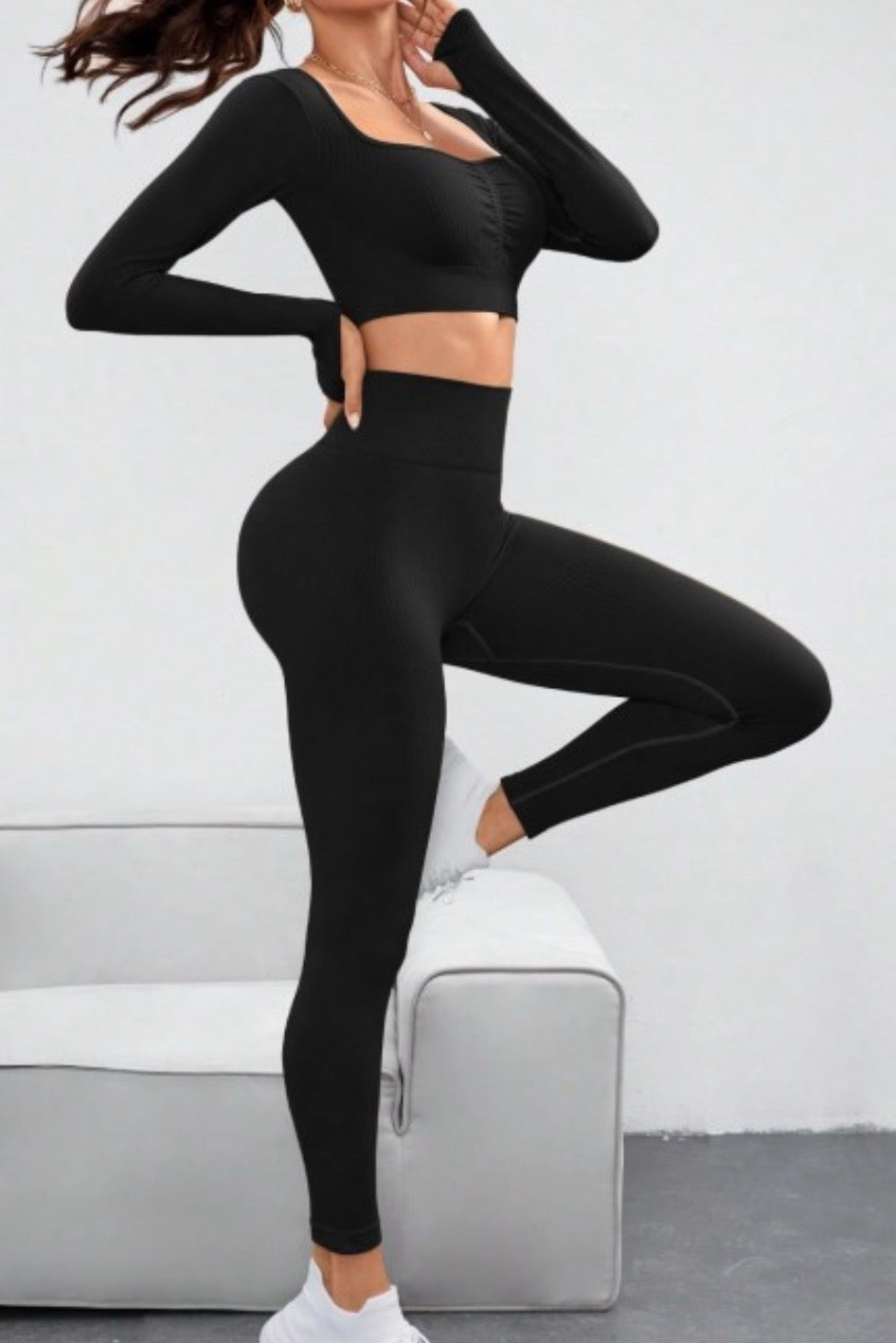 Crop Top Legging Set