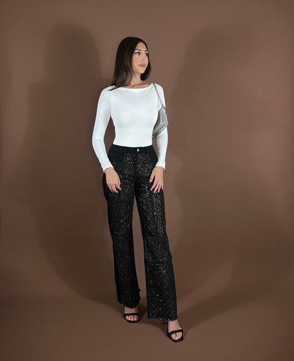 Crystal Black Rhinestones