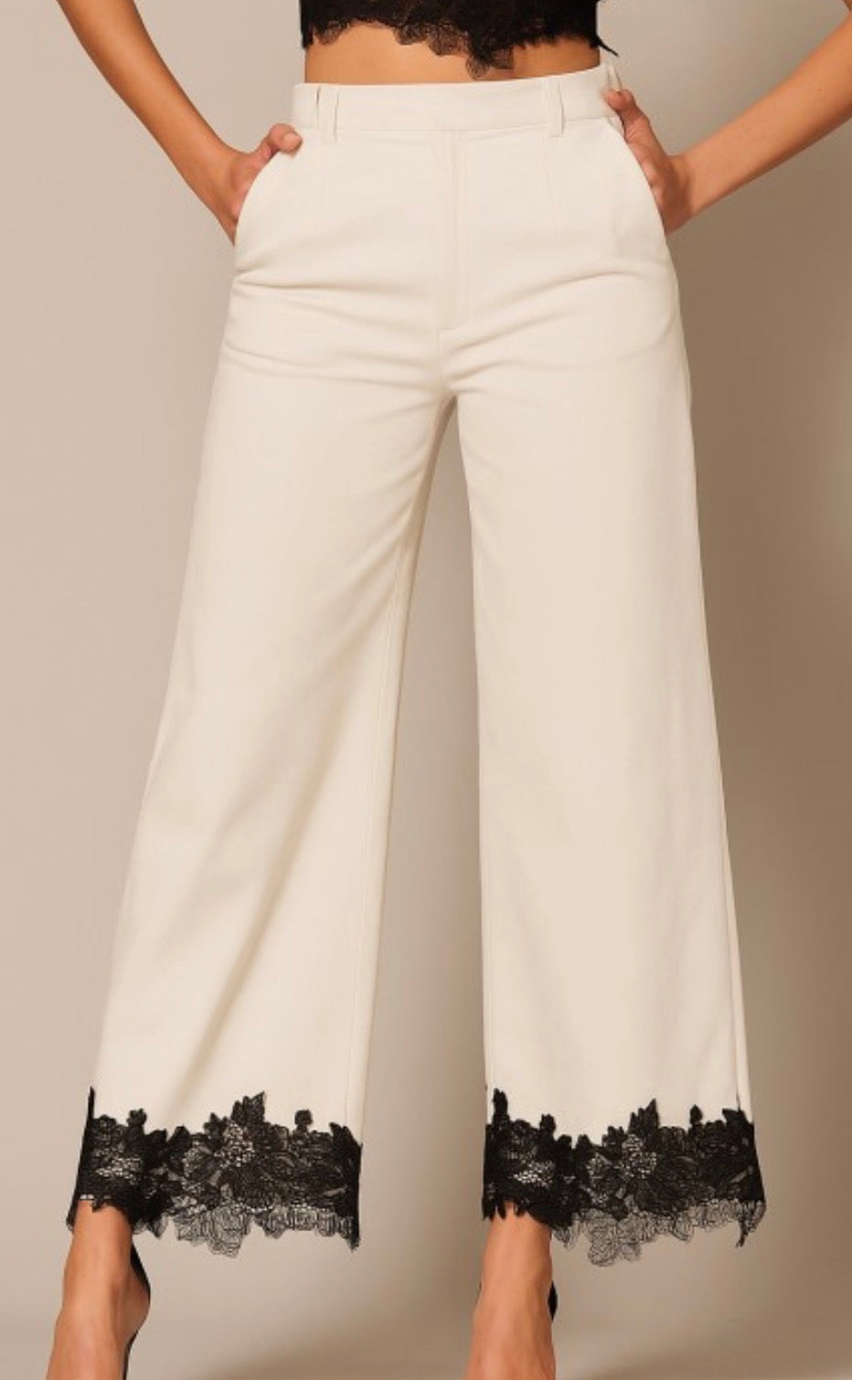 Lace Pant Set