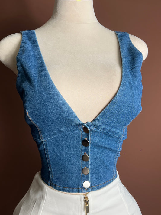 Chaleco de Mezclilla